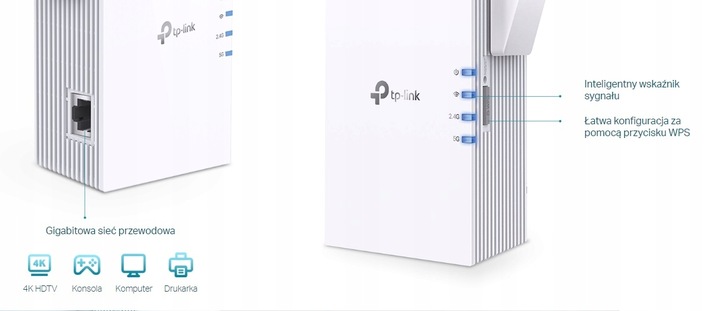 Wzmacniacz sieci TP-LINK RE605X