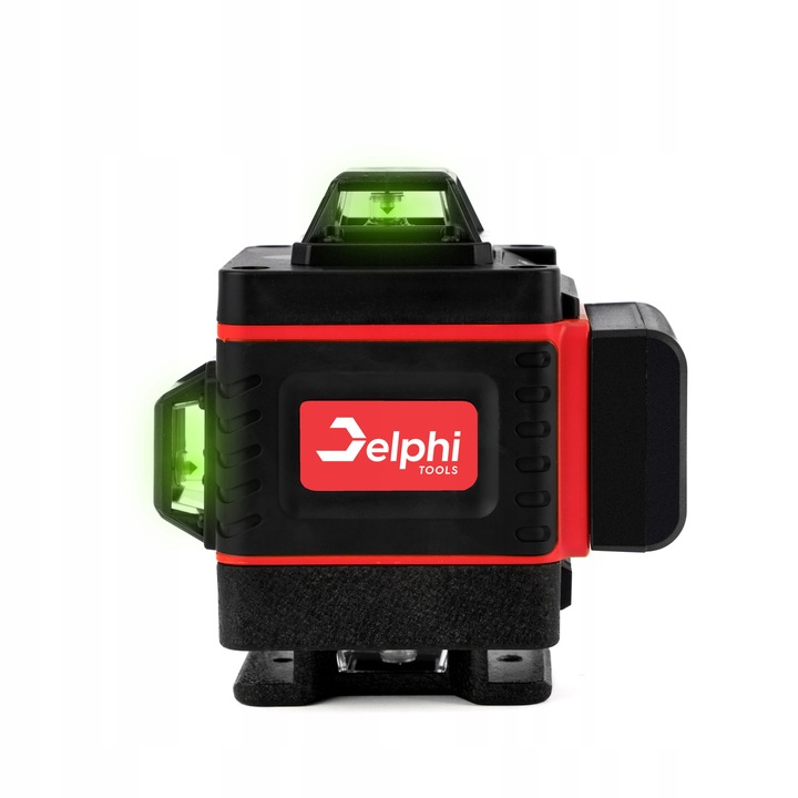 LASER KRZYŻOWY Poziomica Laserowa 16 Linii + STATYW 115 cm 4D Zielony