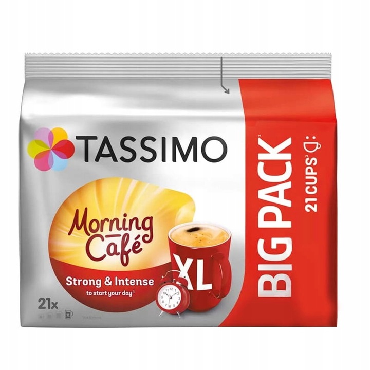 Tassimo Morning Cafe Strong Intense 21 BIG PACK