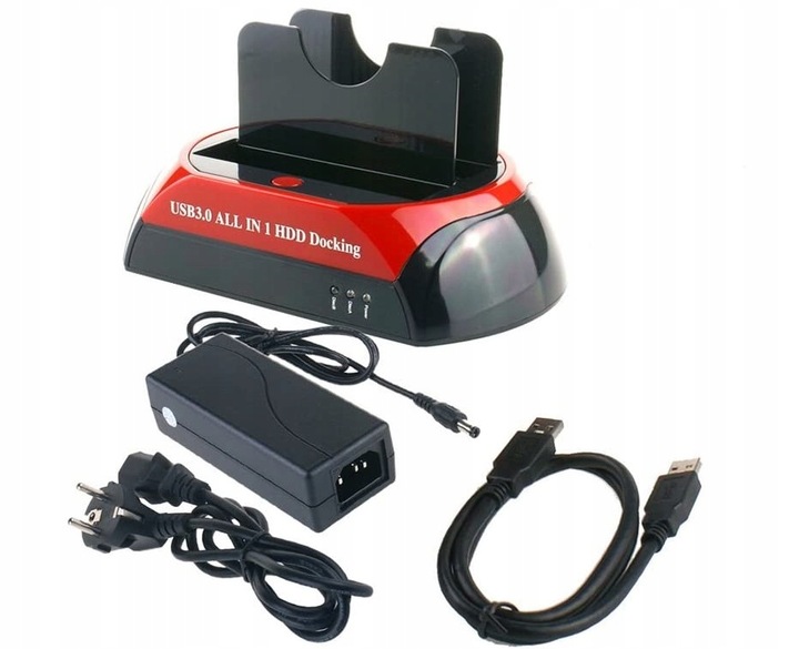 Stacja Dokująca dysków SATA HDD SSD USB 3.0 Klonowanie OTC 2,5 3.5