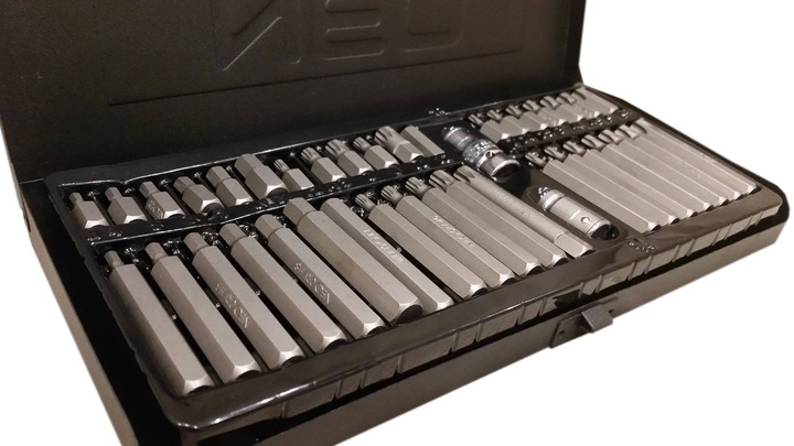 ZESTAW KLUCZE TORX SPLINE HEX IMBUS x40 NEO 06-107