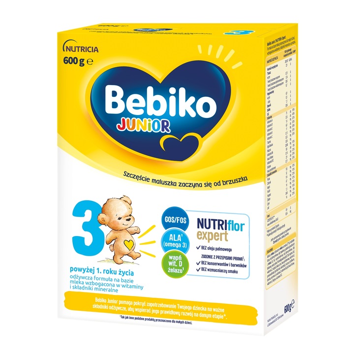 Mleko modyfikowane Bebiko Junior 3 następne 600 g