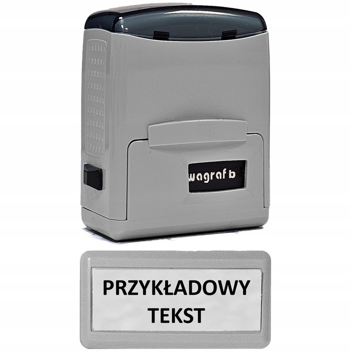 Pieczątka Wagraf B1s do 3 wersów - 12 kolorów obudowy do wyboru