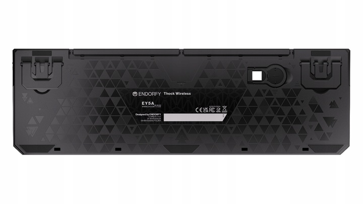 Klawiatura ENDORFY Thock Wireless Red, Kailh Red, 2.4 GHz, Bluetooth