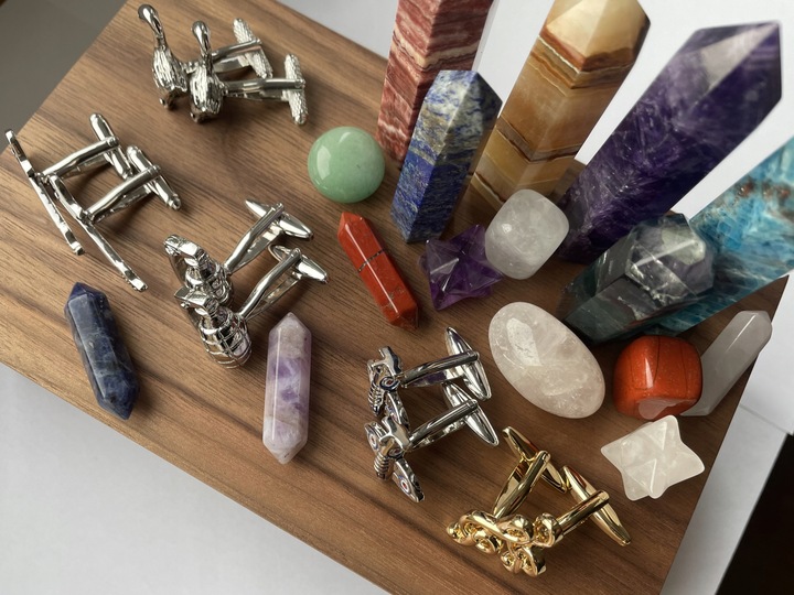 Spinki do mankietów koszuli EXC Mechanizm Zegarka Steampunk Zegar Zegarki