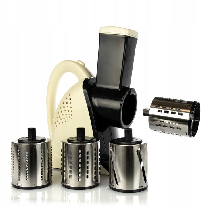 Szatkownica elektryczna do warzyw tarka 4 KOŃCÓWKI =First Austria=