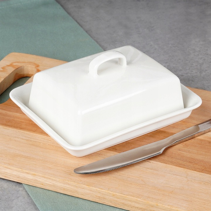 Maselniczka CERAMICZNA pojemnik kuchenny do przechowywania masła na