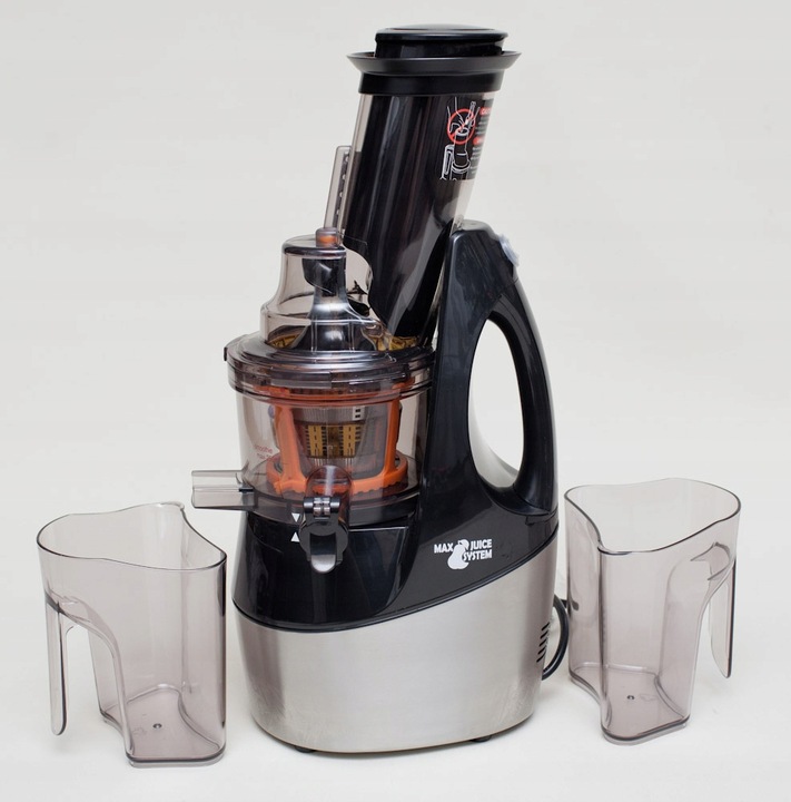 Wyciskarka wolnoobrotowa Berlinger 800W mocna sokowirówka 3 sita duży