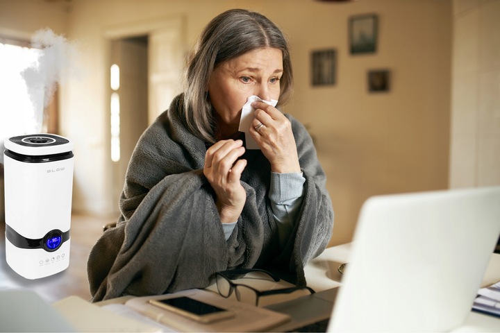 NAWILŻACZ POWIETRZA DYFUZOR ZAPACHOWY HIGROMETR TIMER PILOT TERMOMETR