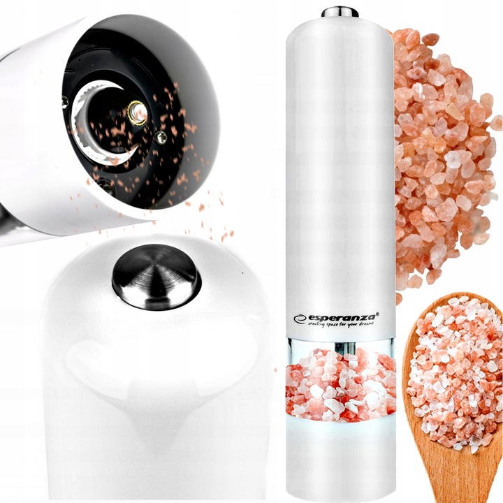 2x ELEKTRYCZNY MŁYNEK ROZDRABNIACZ DO MIELENIA PIEPRZU SOLI PRZYPRAW