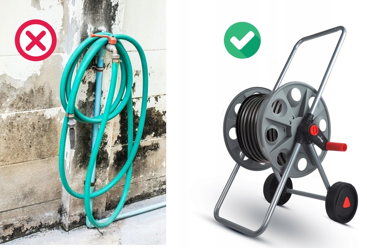 WÓZEK NA WĄŻ OGRODOWY Lehmann ZWIJACZ BĘBEN NA 45M 1/2" lub 25M