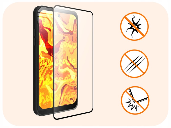 3-PAK Szkło Hartowane do Samsung Galaxy A35 5G / A55 5G (9H, 5D)