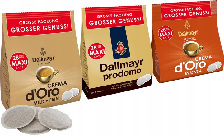 Kawa do SENSEO Dallmayr 84 pads saszetki