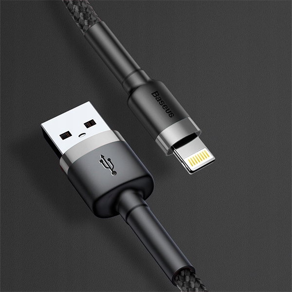 BASEUS Szybki Kabel USB do IPHONE 14 13 12 PRO X XR 8 7 IPAD LIGHTNING 2m