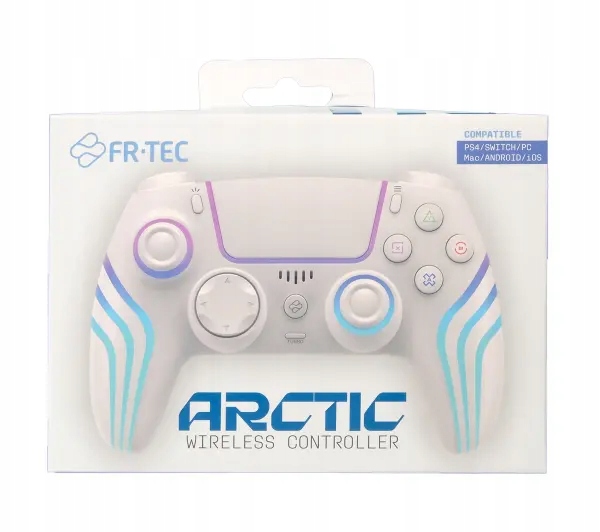 Gamepad bezprzewodowy FR-TEC FT0043 Arctic do PC, PS4, Switch, Android, iOS