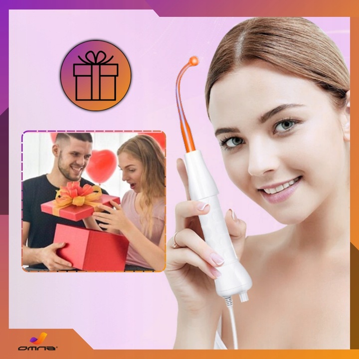 Urządzenie darsonval derma wand pro najmocniejszy LZ006A 4 elektrody peloty