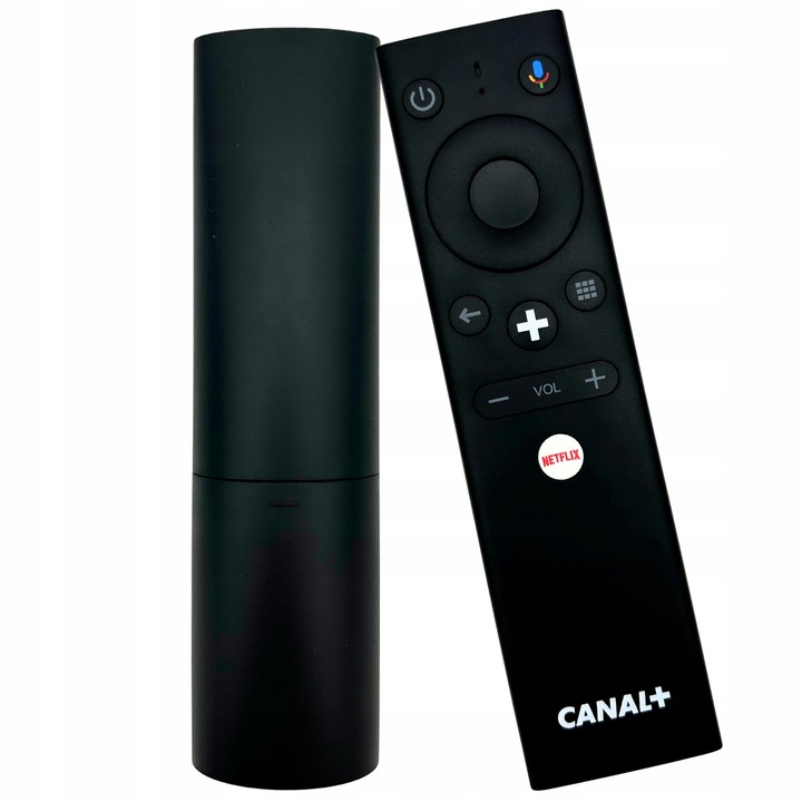 PILOT CANAL+ BOX 4K PRZYCISK NETFLIX ORYGINAŁ CZARNY+ BATERIE