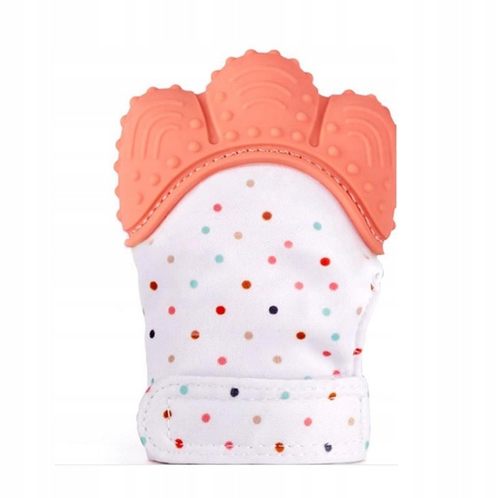 GRYZAK RĘKAWICZKA NA ZĄBKOWANIE NIEMOWLĘ KOLORY