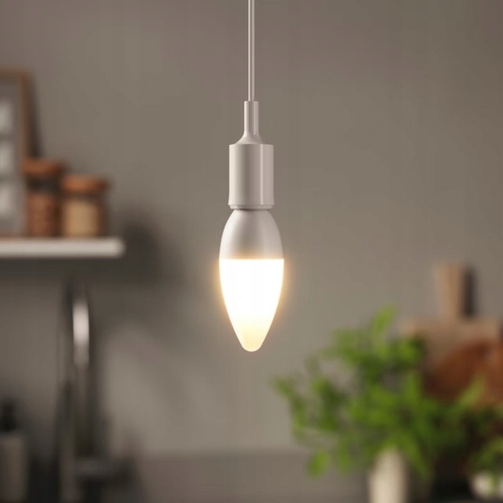 Żarówka LED C37 E14 SMART 5W RGB WW CW Wi-Fi TUYA SuperLED