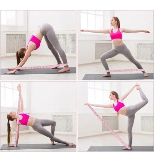 ROZCIĄGLIWY PAS PASEK TAŚMA ROZCIĄGANIE MIĘŚNI YOGA PILATES 9POZIOMÓW 115cm