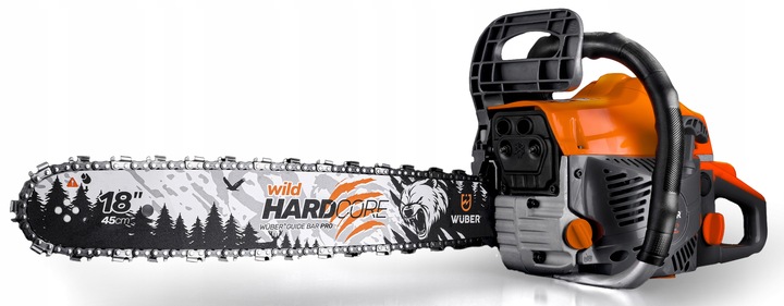 PROWADNICA DO PIŁY SPALINOWEJ PILARKI 18" 45CM + 2X ŁAŃCUCH 0.325"