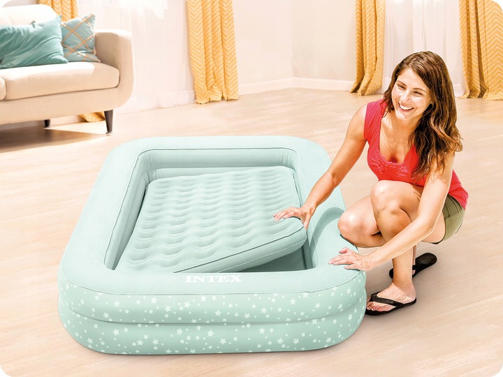 MATERAC DMUCHANY DLA DZIECI INTEX 66810 + POMPKA