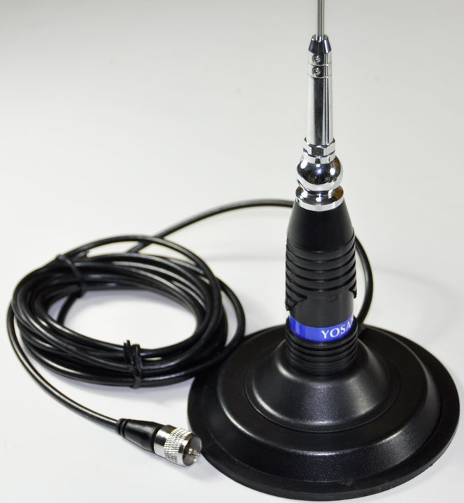 Antena CB Yosan Titanium MAG 170cm podstawa 145mm