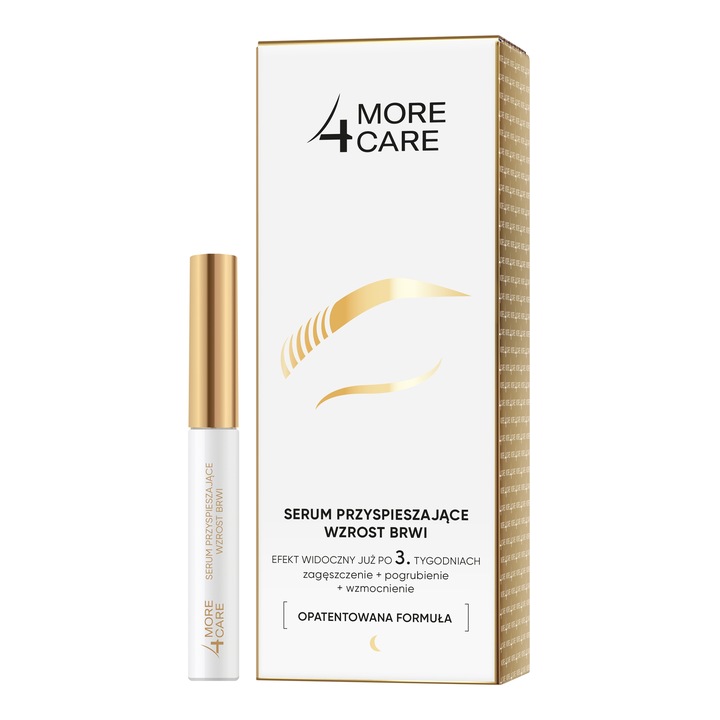 MORE4CARE SERUM PRZYŚPIESZAJĄCE WZROST BRWI 3ML