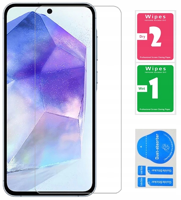 ETUI PLECKI + SZKŁO OCHRONNE HARTOWANE PREMIUM 9H DO SAMSUNG GALAXY A55 5G