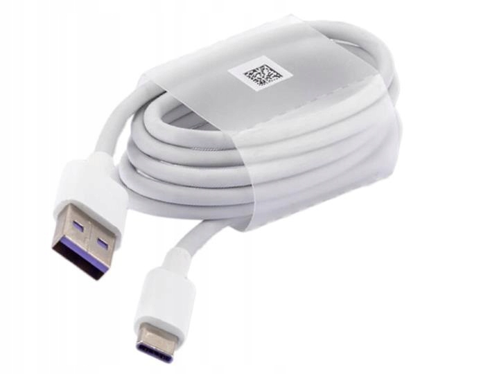 Oryginalny kabel Huawei AP71 4072007 USB-C 1M Biały