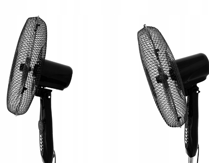 Wentylator podłogowy HAXON DAX wiatrak stojący 5 łopatek timer + pilot