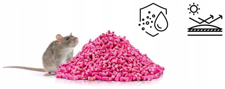 STRONG SILNA TRUTKA PRZYNĘTA GRANULAT NA MYSZY I SZCZURY BROMADIOLON 5