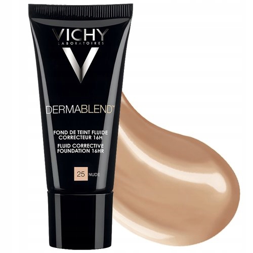 Vichy Dermablend Fluid 25 Nude SPF35 Podkład do Twarzy 30ml