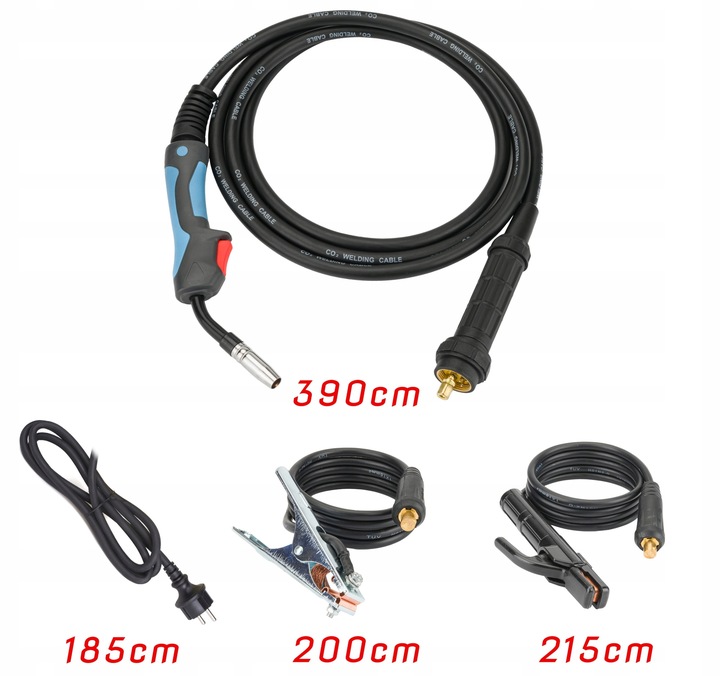 Spawarka Inwerterowa Inwertorowa Migomat MIG MAG MMA FLUX TIG 250A