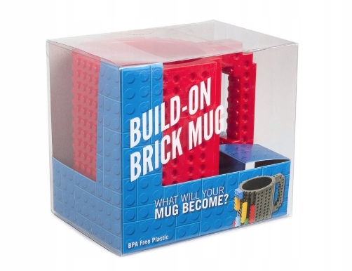 KUBEK KREATYWNY + KLOCKI KOLORY NA PREZENT ZESTAW KLOCKÓW DLA DZIECI