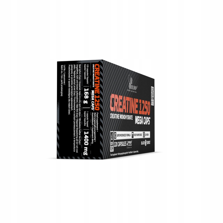 OLIMP CREATINE MEGA CAPS 2x120kaps KREATYNA MONOHYDRAT MONO