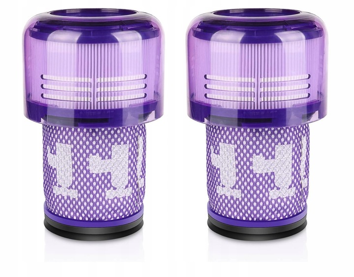 ZMYWALNY filtr do Dyson V12 Detect Slim Absolute Zestaw 2 szt. HEPA