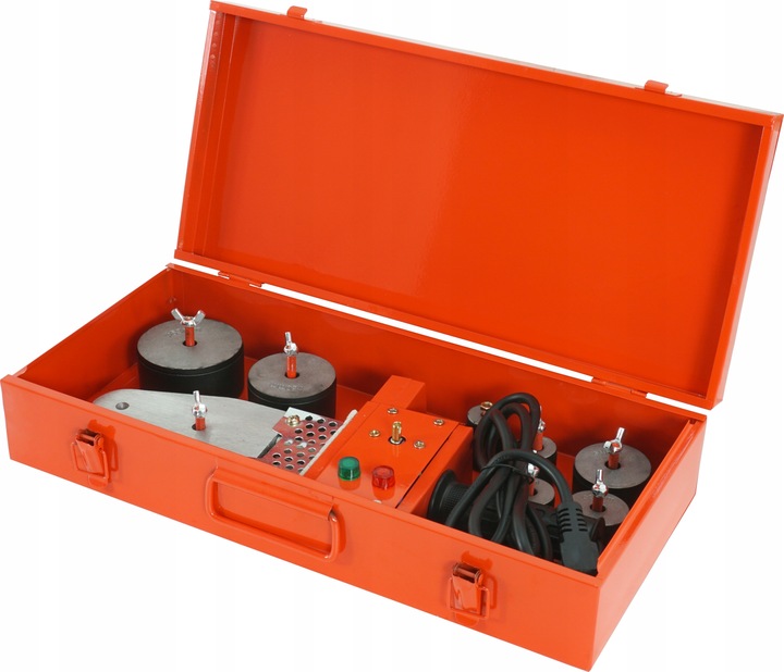 ZGRZEWARKA POLIFUZYJNA DO ZGRZEWANIA RUR PP PCV 800W MOCNA + MATRYCE ZESTAW