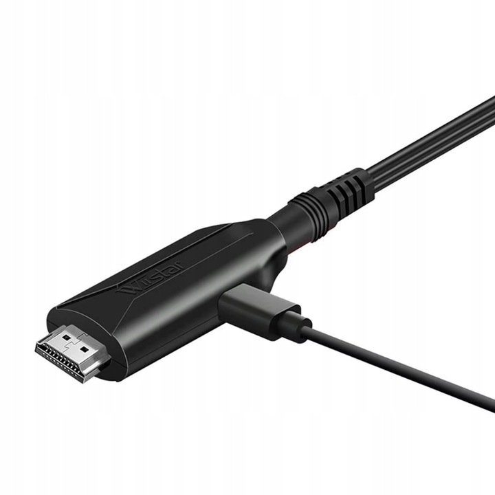 Kabel adapter konwerter z Euro / Scart do HDMI 1080p przejściówka TV