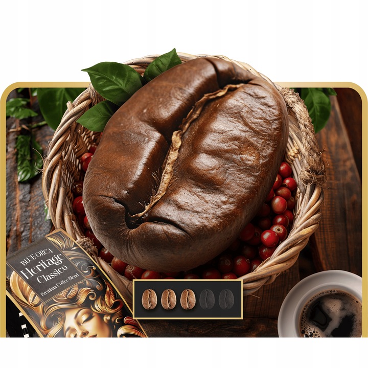 Kawa ziarnista CLASSICO HERITAGE Limited Edition Świeżo Palona