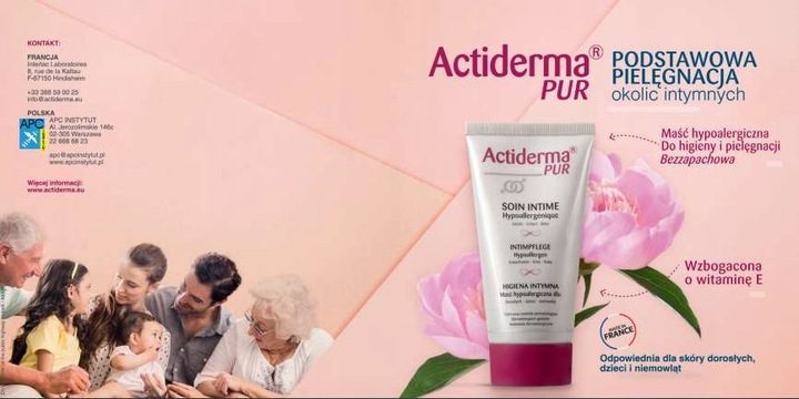 Maść z gliceryną i witaminą E 75 ml ACTIDERMA PUR