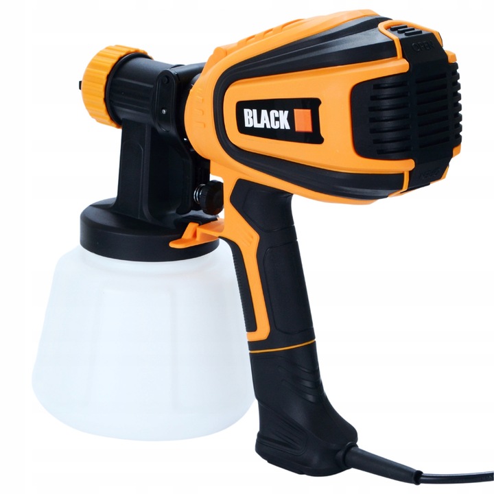 PISTOLET AGREGAT MALARSKI DO MALOWANIA ŚCIAN 700W 4 DYSZ 1200 ML DUŻY