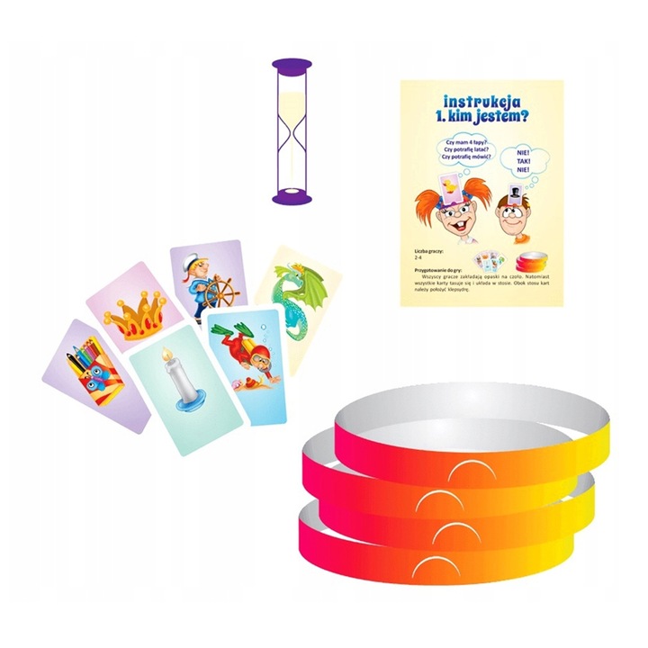 KIM JESTEM? Gra planszowa dla dzieci Kukuryku PL