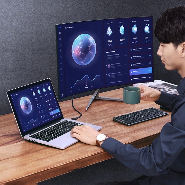 Ugreen Kabel Przejściówka Adapter DVI 24+1 do HDMI FHD 60Hz Męski 1,5m