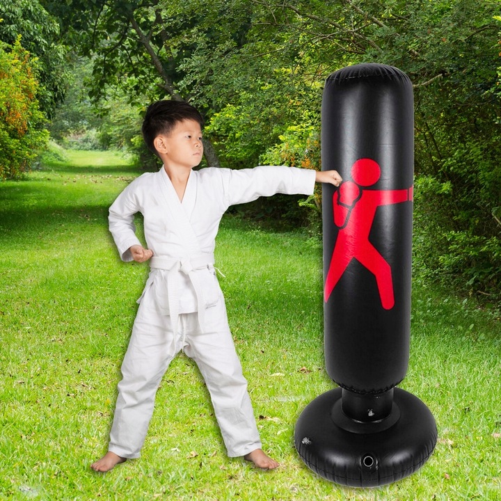 DMUCHANY WOREK BOKSERSKI TRENINGOWY STOJĄCY 160cm