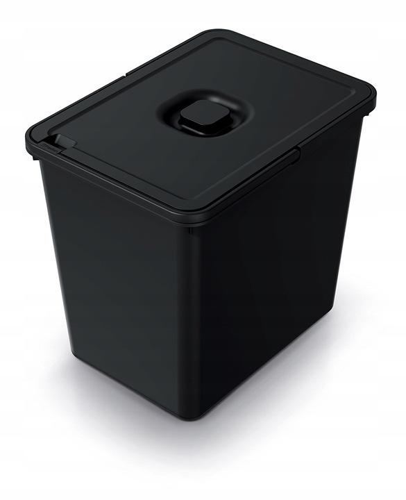 KOSZ NA ŚMIECI POJEMNIK DO SEGREGACJI ODPADÓW 23L SYSTEMA BASICA CZARNY