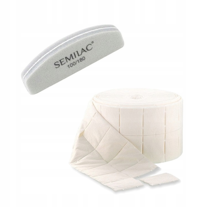 SEMILAC PREZENTOWY ZESTAW STARTOWY DO PAZNOKCI DLA POCZĄTKUJĄCYCH LOVE