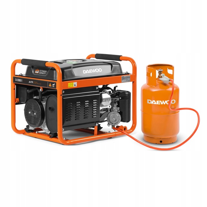 Agregat prądotwórczy gaz/benzyna Generator DAEWOO GDA3500DFE 3.2kW