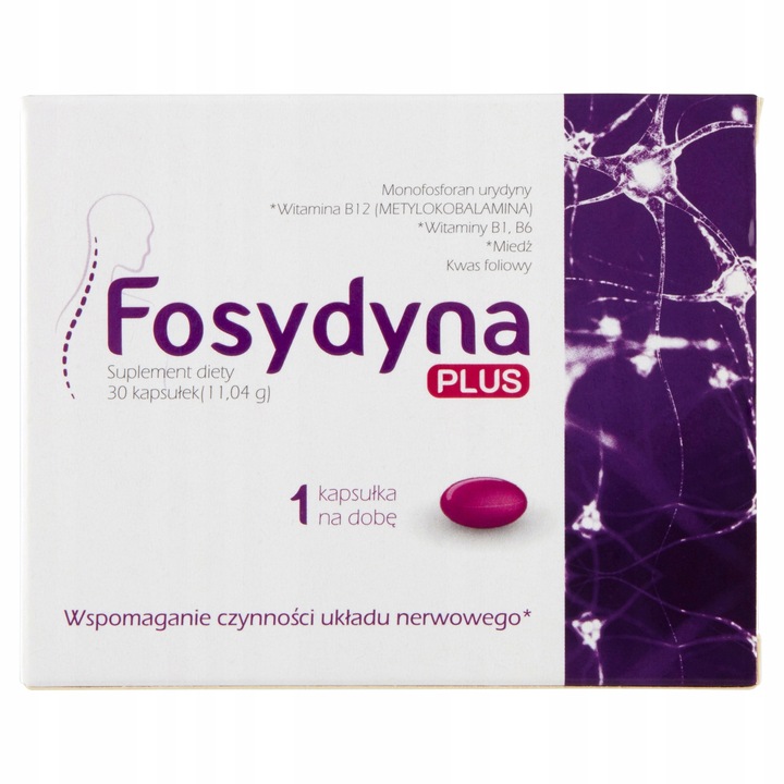 Fosydyna Plus Wsparcie Układu Nerwowego 30 Kapsułek