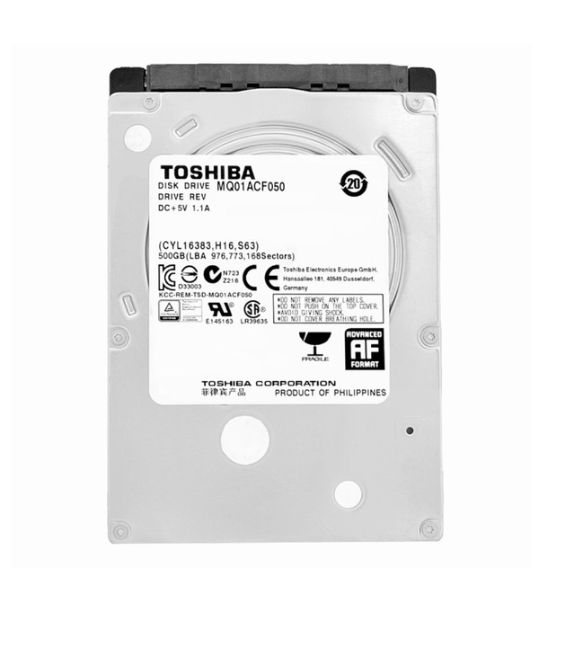 DYSK TWARDY TOSHIBA MQ01ACF050 2,5" SATA